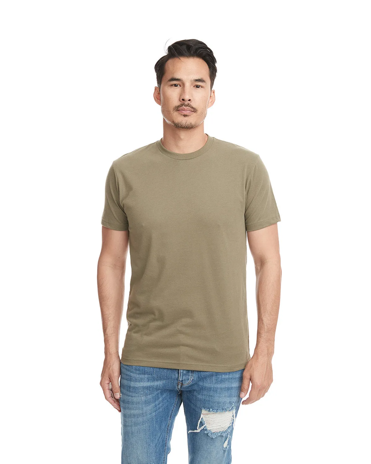 Next Level 6410 Herren-Sweatshirt aus Wildlederoptik