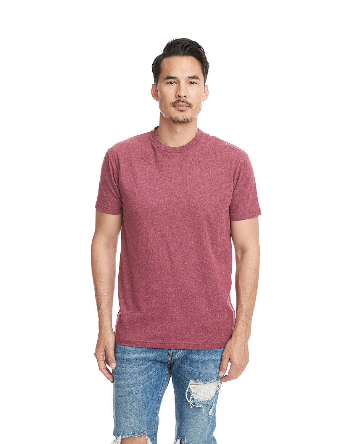 Next Level 6410 Herren-Sweatshirt aus Wildlederoptik