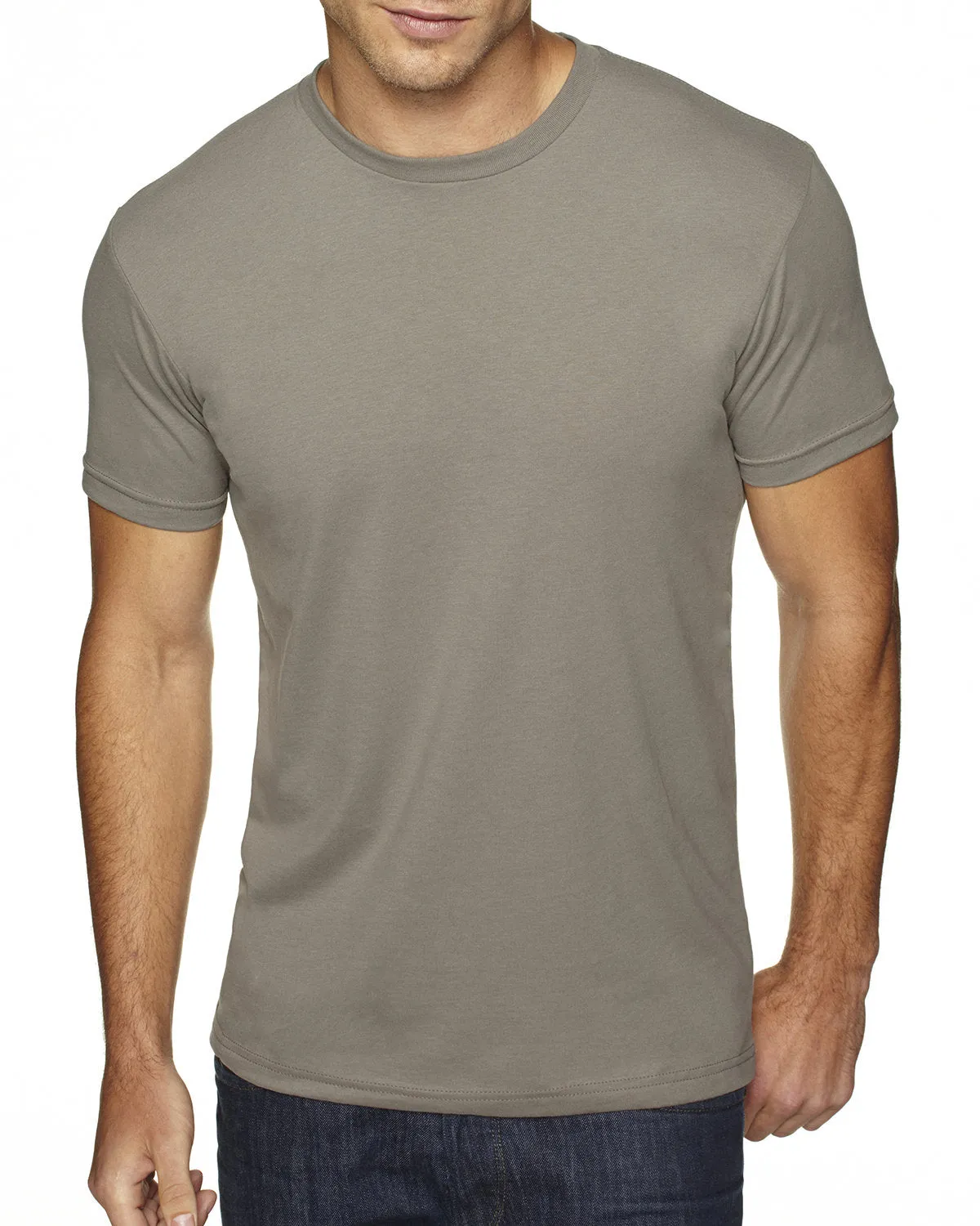Next Level 6410 Herren-Sweatshirt aus Wildlederoptik