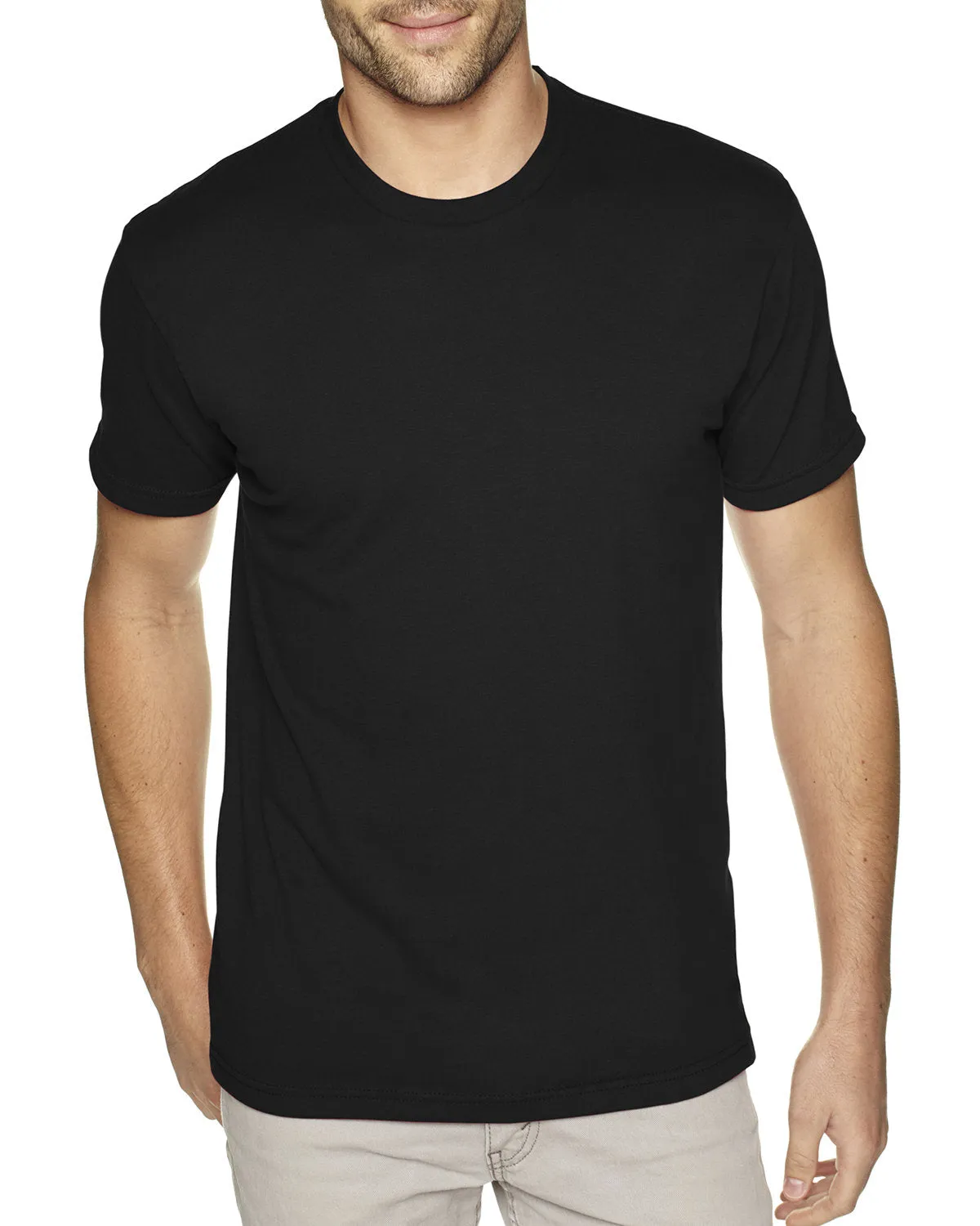 Next Level 6410 Herren-Sweatshirt aus Wildlederoptik