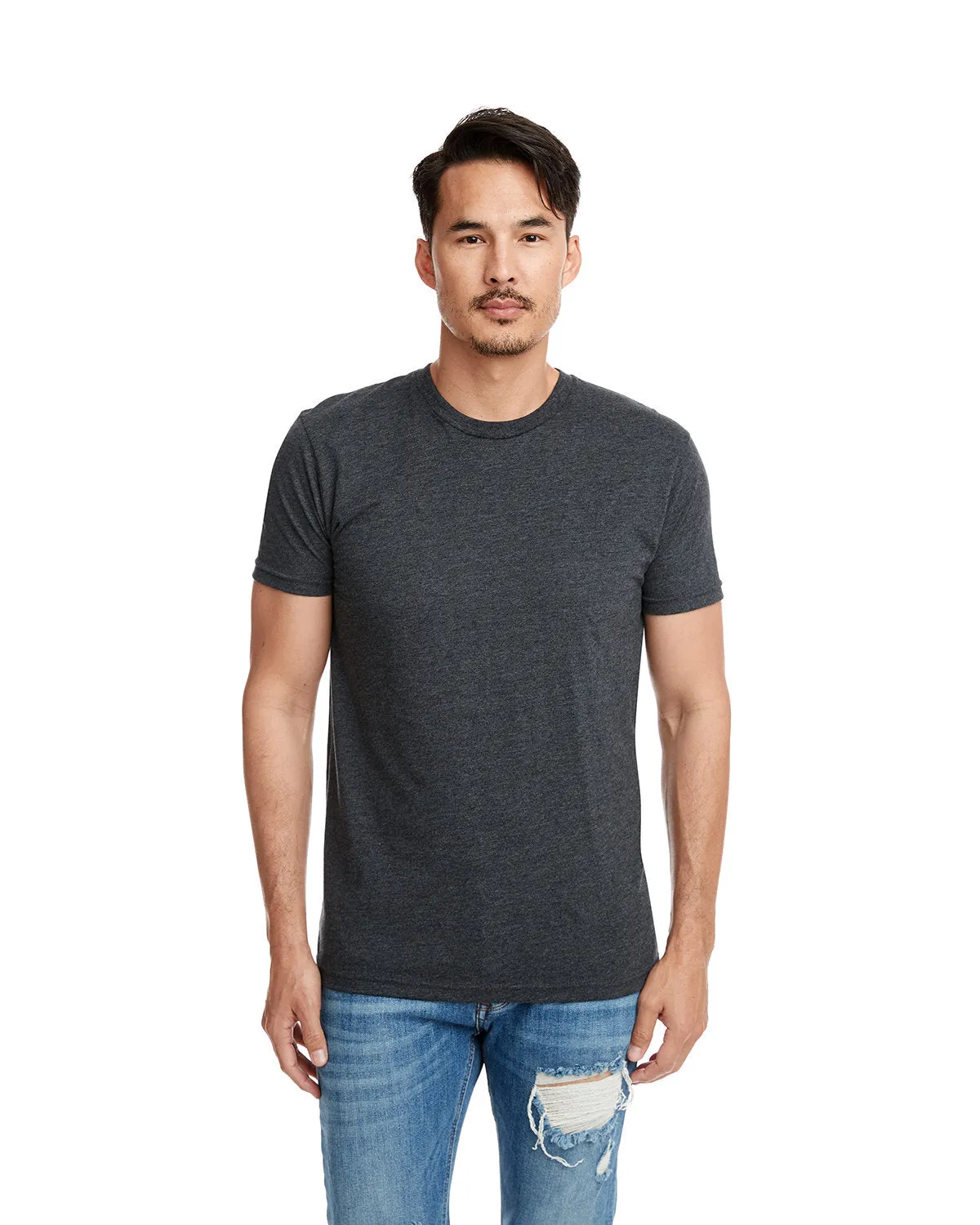 Next Level 6410 Herren-Sweatshirt aus Wildlederoptik