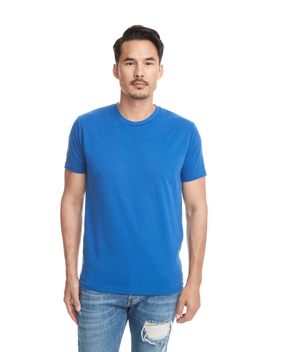 Next Level 6410 Herren-Sweatshirt aus Wildlederoptik