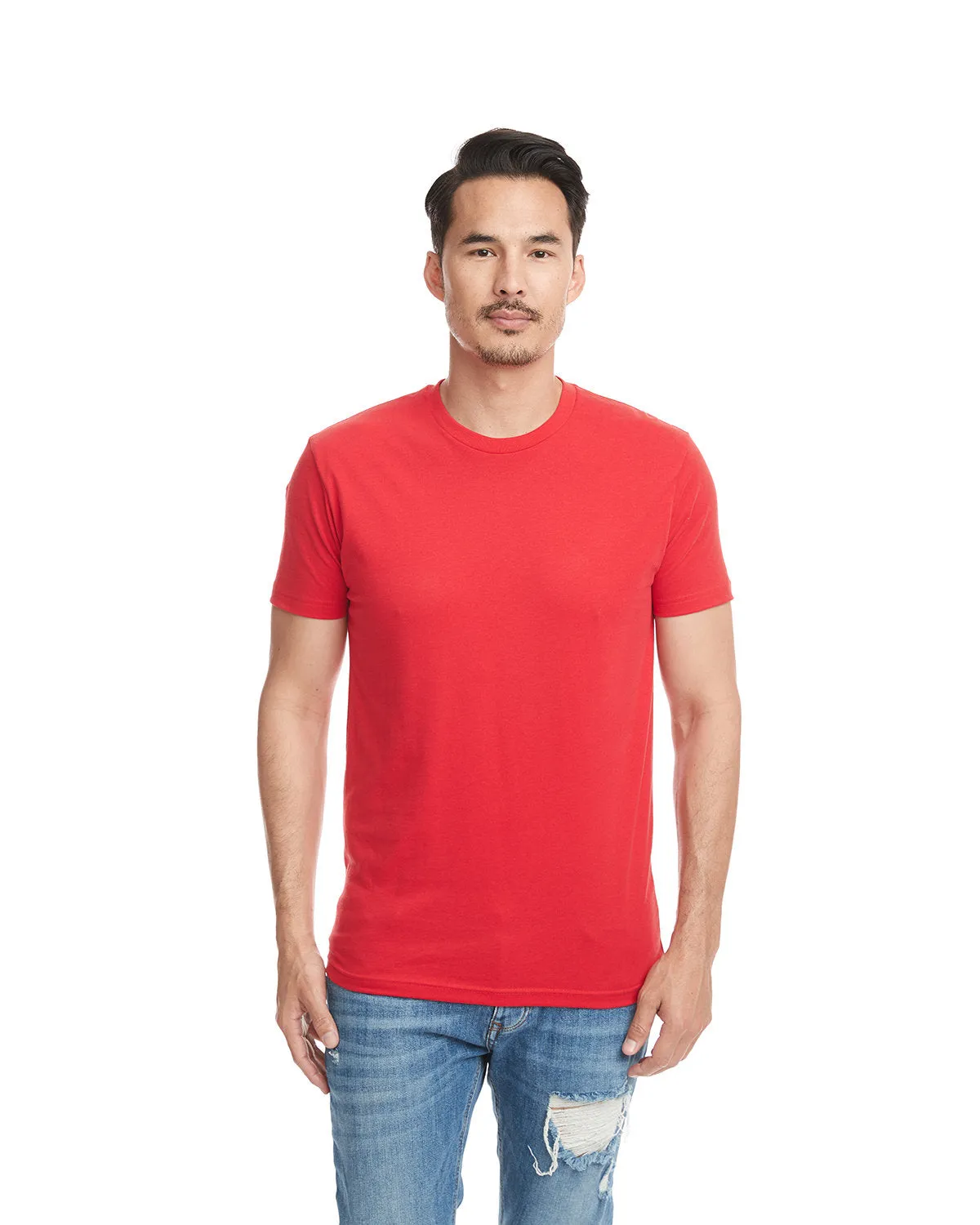 Next Level 6410 Herren-Sweatshirt aus Wildlederoptik