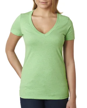 Next Level 6640 Damen CVC T-Shirt mit tiefem V-Ausschnitt
