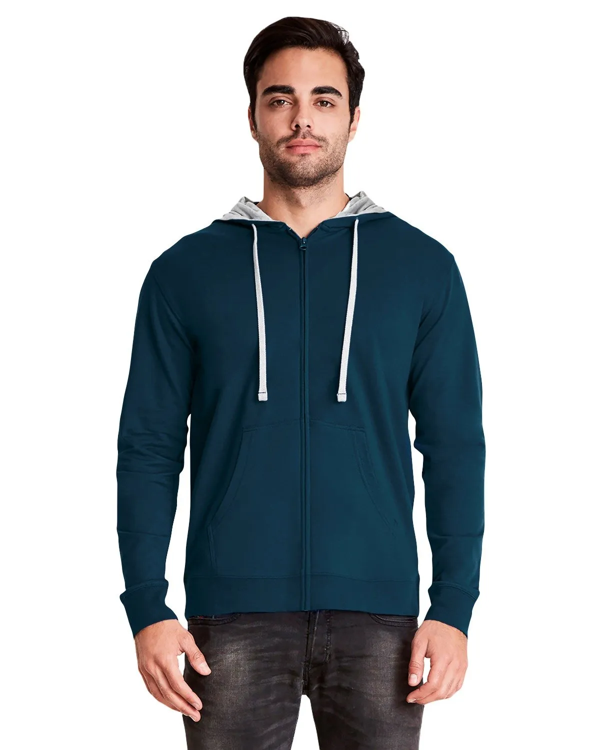 Next Level 9601 French Terry Zip Hoodie für Erwachsene