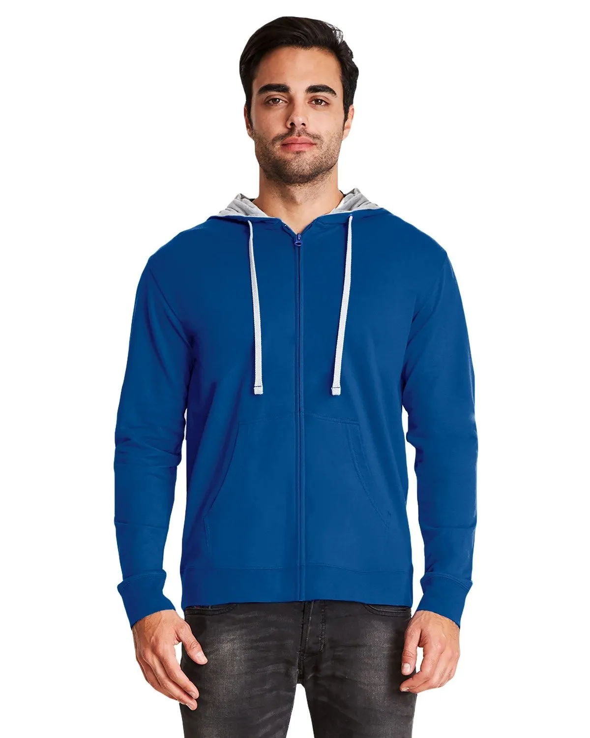 Next Level 9601 French Terry Zip Hoodie für Erwachsene