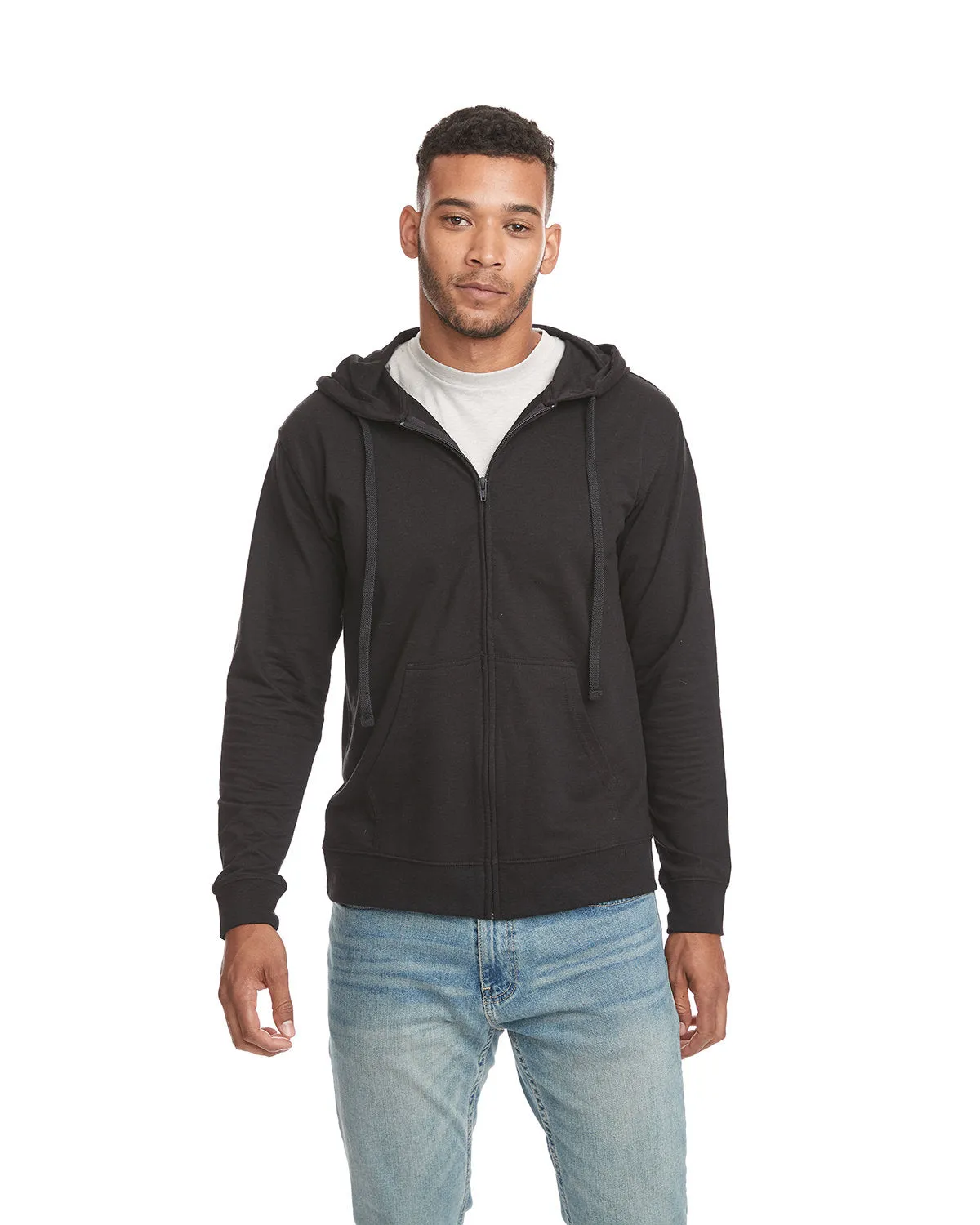 Next Level 9601 French Terry Zip Hoodie für Erwachsene