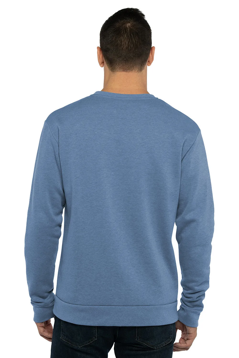 Next Level Herren PCH Rundhalspullover - Heather Bay Blau