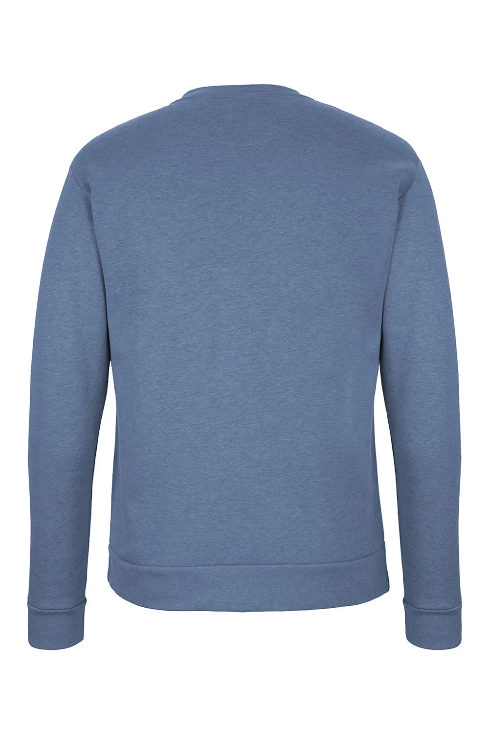 Next Level Herren PCH Rundhalspullover - Heather Bay Blau