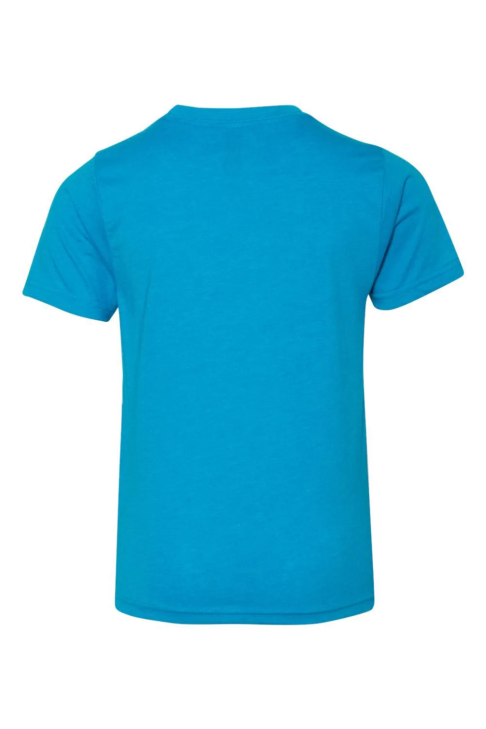 Next Level Youth CVC Jersey T-Shirt mit kurzen Ärmeln und Rundhalsausschnitt - Türkisblau