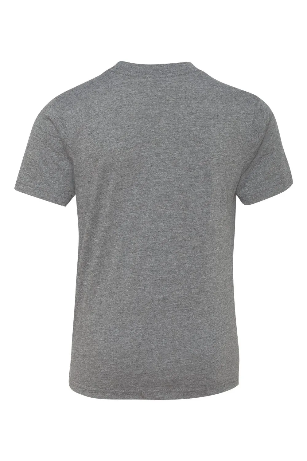 Next Level Jugend-Trikot Kurzarm Rundhals T-Shirt - Heather Grau
