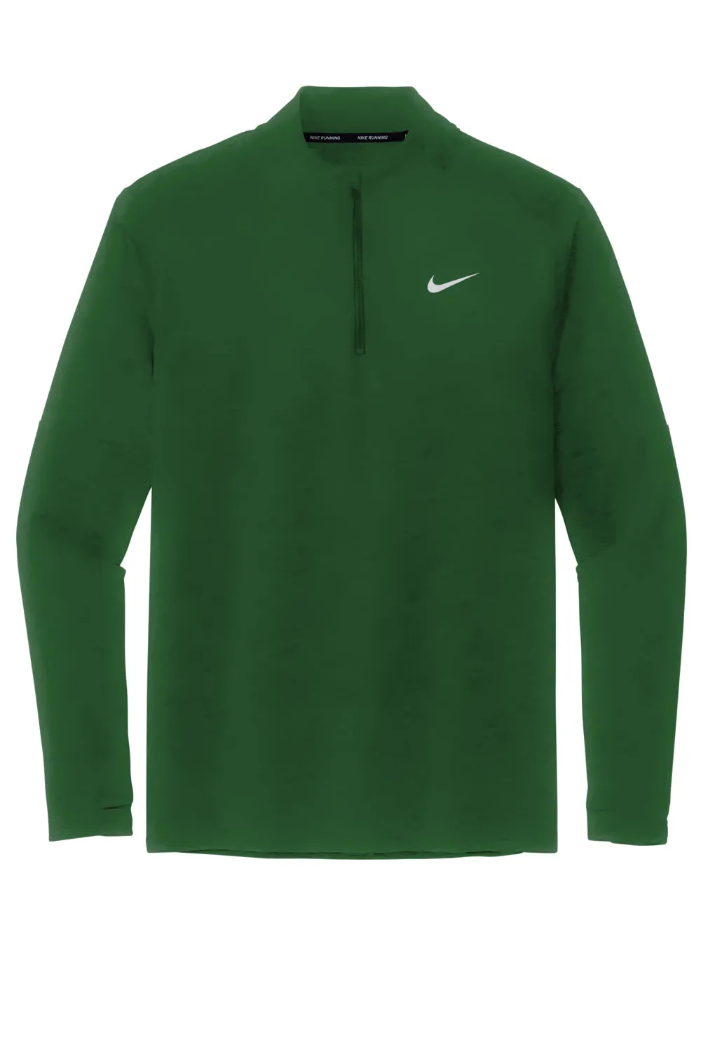 Nike Herren Element Dri-Fit Feuchtigkeitstransportierendes 1/4-Zip Sweatshirt - Dunkelgrün