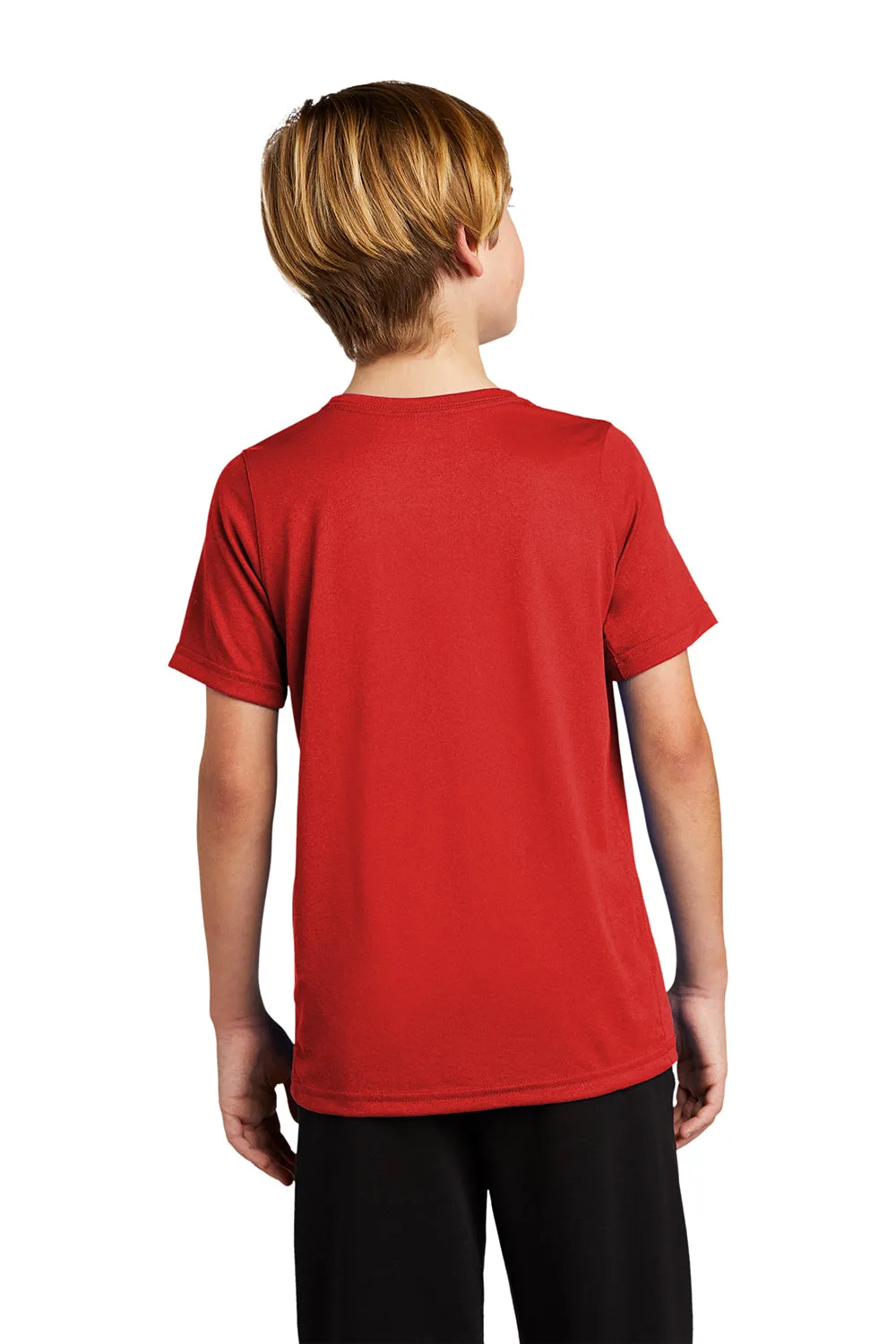 Nike Jugendteam rLegend Dri-Fit Feuchtigkeitstransportierendes Kurzarm-Crewneck T-Shirt - University Red