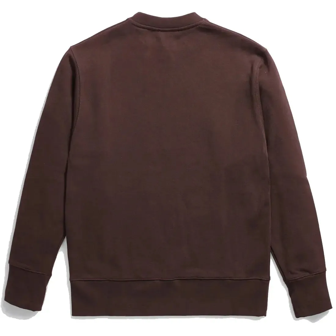 Norse Projects Arne Logo Sweat Heathland Braun