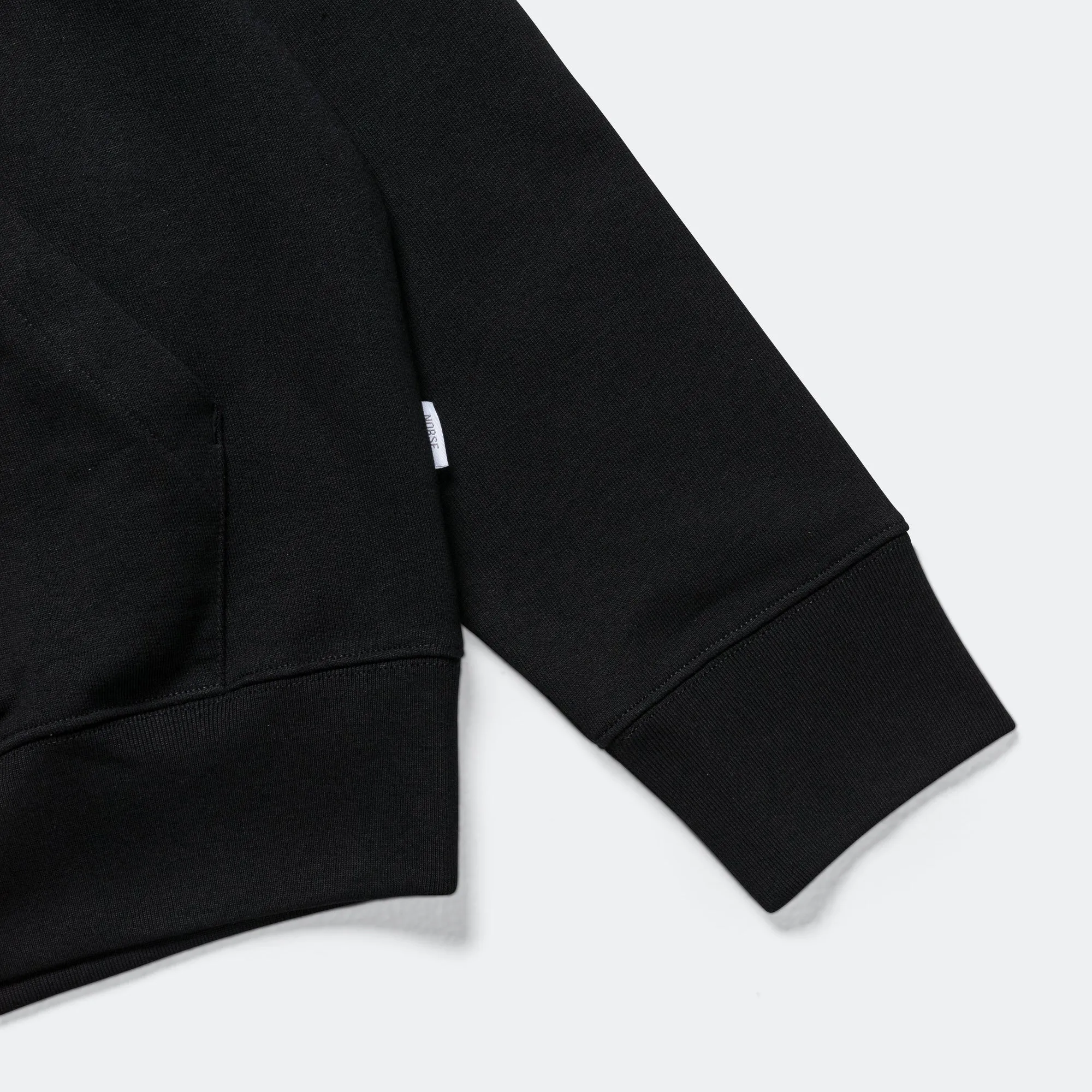 Norse Projects Standard Kapuzenpullover - Schwarz
