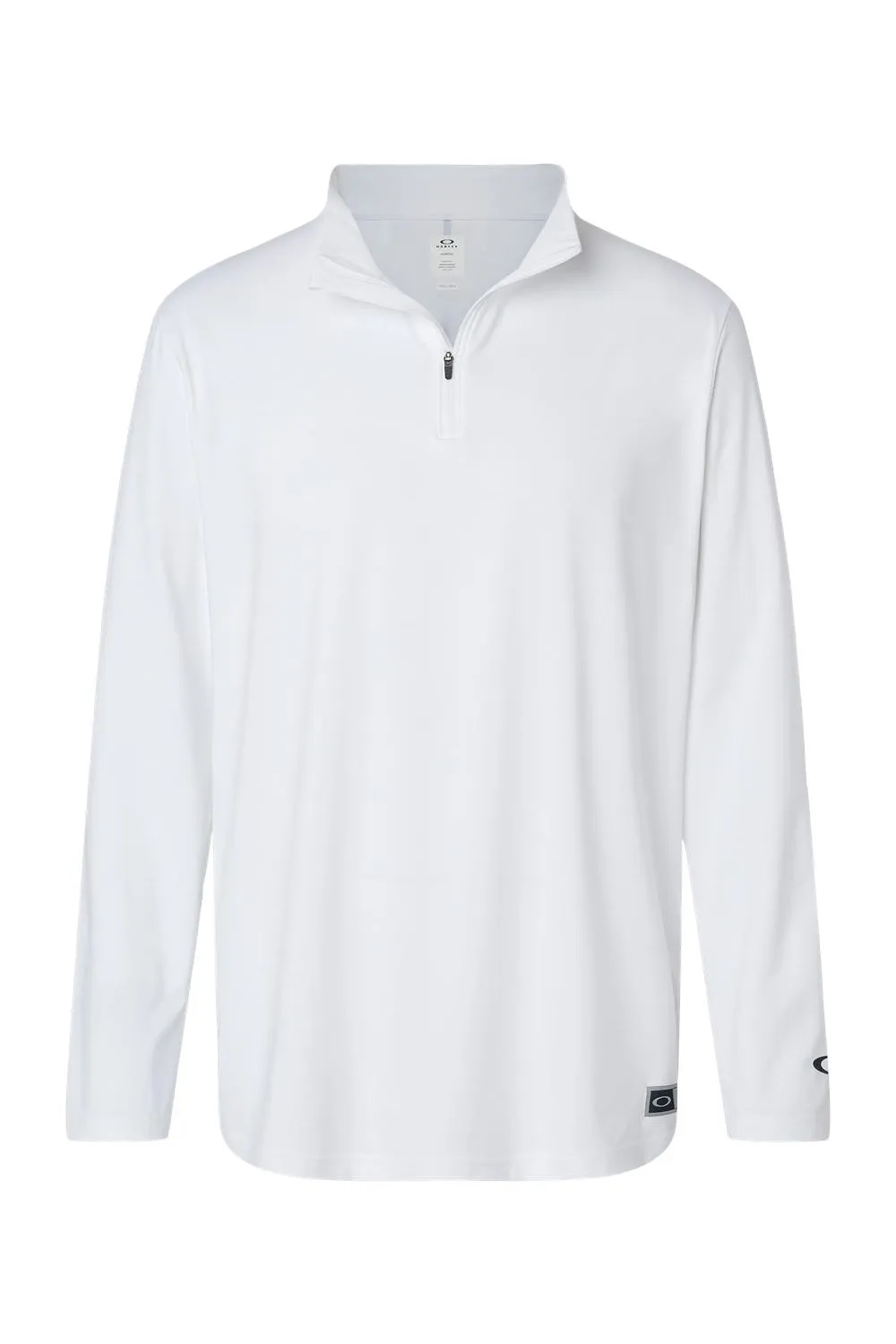 Oakley Herren Team Issue Podium 1/4-Zip Sweatshirt - Weiß