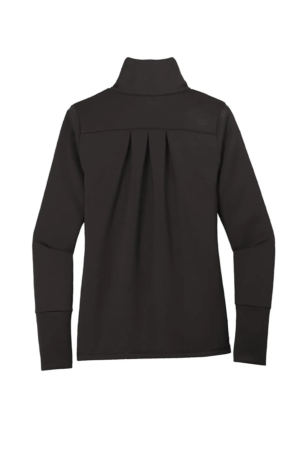 Ogio Damen Endurance Modern Performance Feuchtigkeitstransportierender Reißverschluss-Sweatshirt mit Taschen - Blacktop