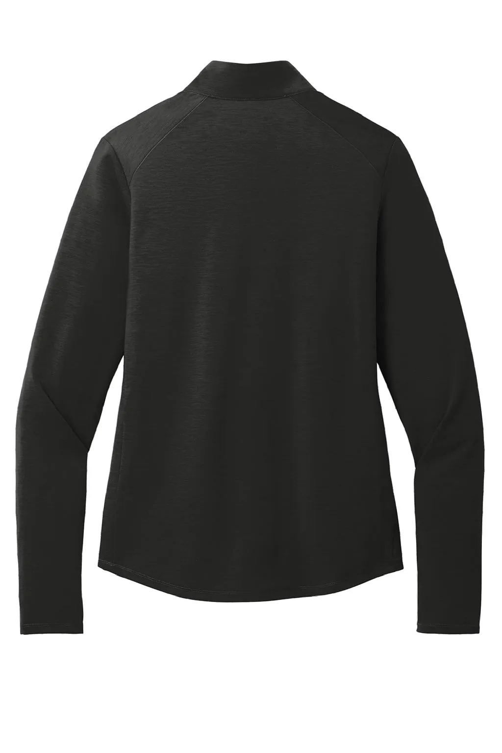 Ogio Damen Motion Feuchtigkeitstransportierendes 1/4-Zip Sweatshirt mit Tasche - Blacktop