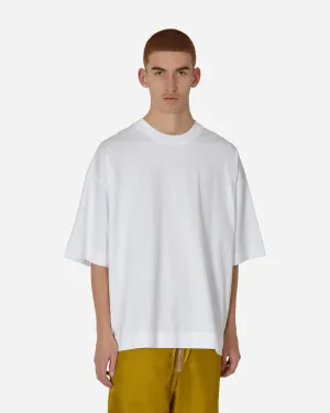 Übergroßes T-Shirt Weiß