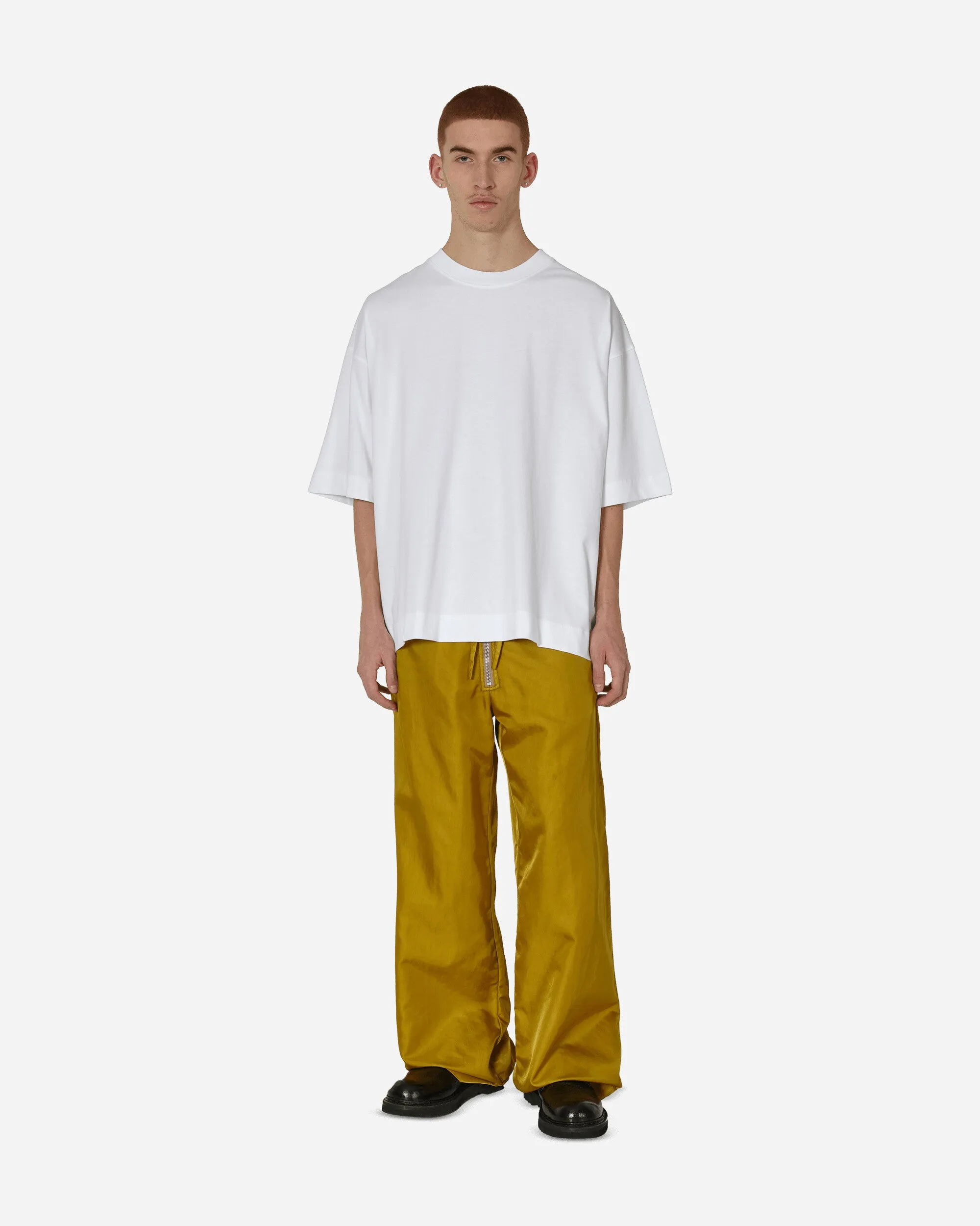Übergroßes T-Shirt Weiß