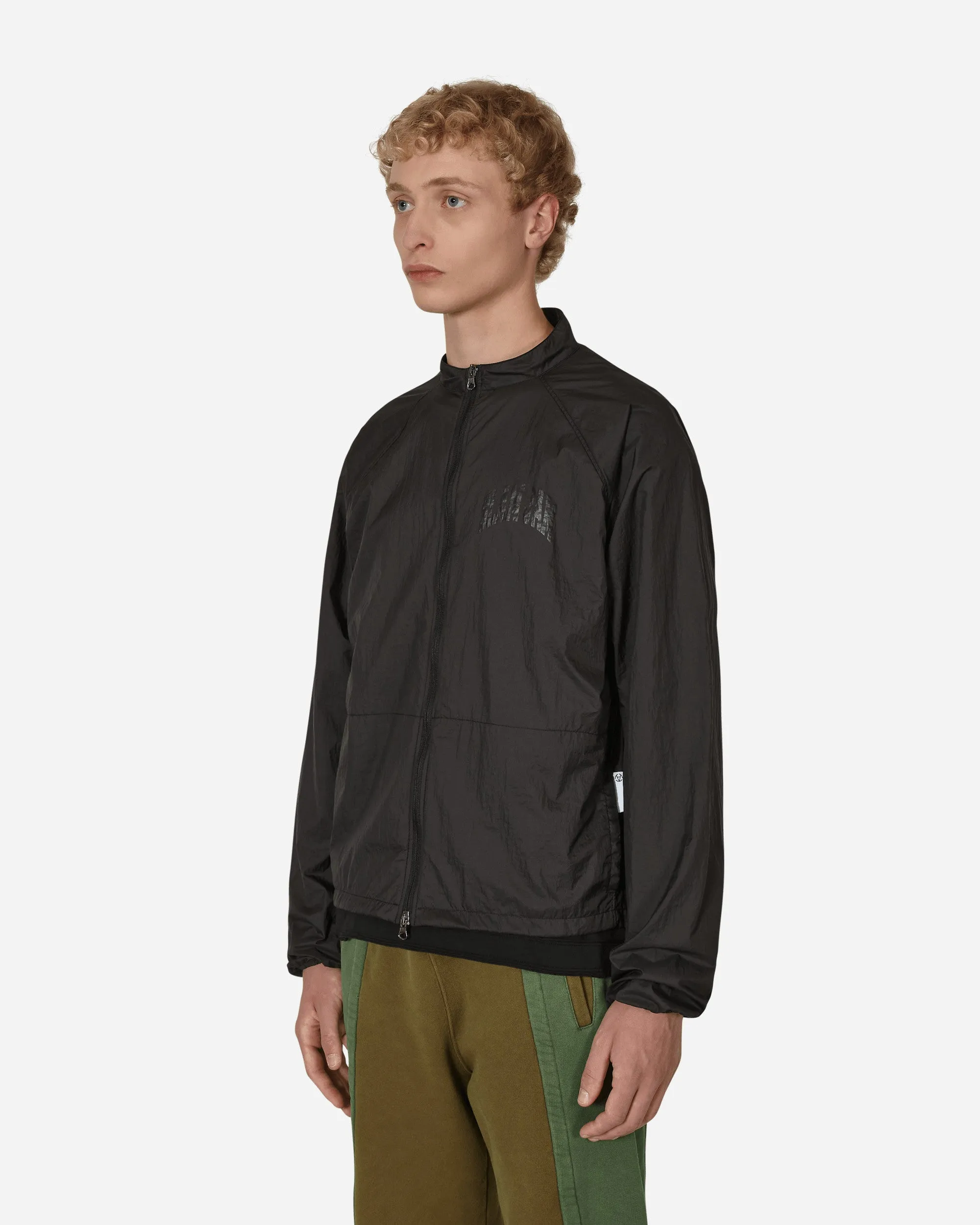 Packbare Windjacke Schwarz