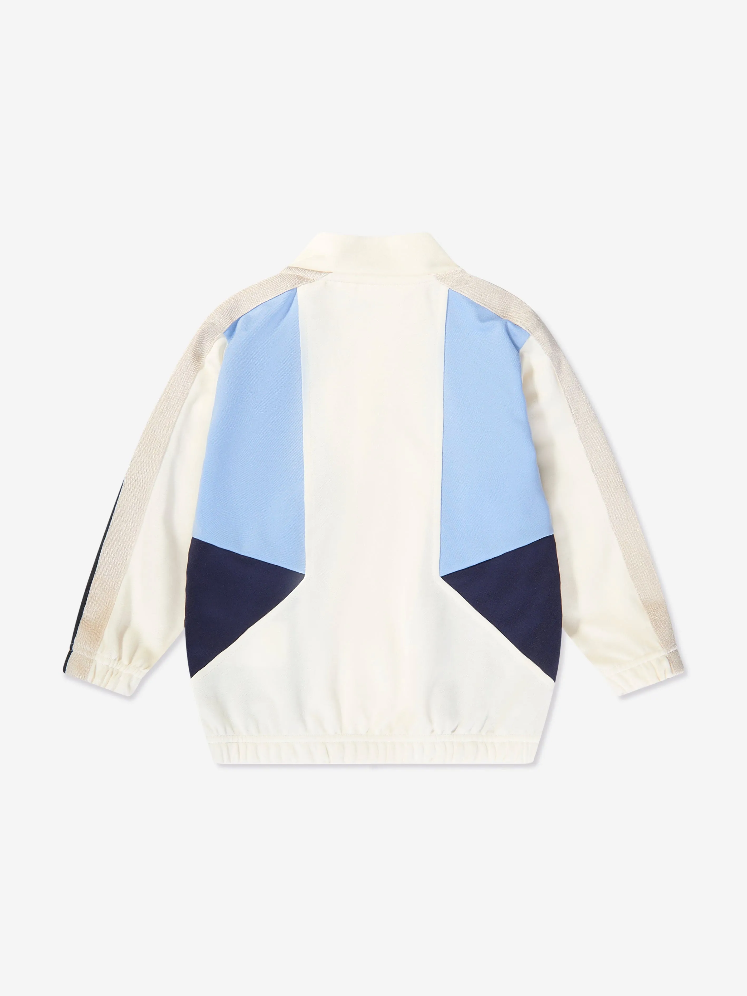 Palm Angels Jungen Colourblock Trackjacke in Weiß