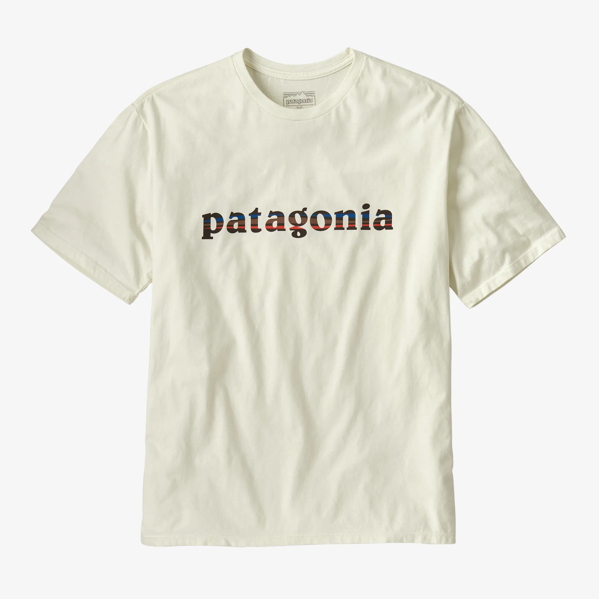 Patagonia Herren T-Shirts Herren '73 Text Logo Bio-Baumwoll-T-Shirt