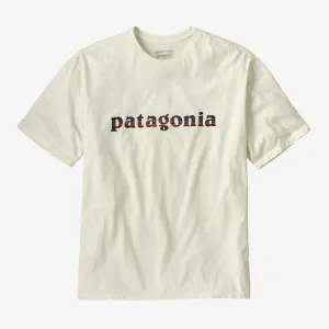 Patagonia Herren T-Shirts Herren '73 Text Logo Bio-Baumwoll-T-Shirt