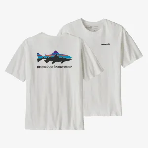 Patagonia Herren T-Shirts Organic T-Shirt mit Forellenmotiv für zu Hause