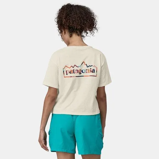 Patagonia Unity Fitz Easy-Cut Verantwortungs-T-Shirt Birkenweiß Patagonia Kleidung