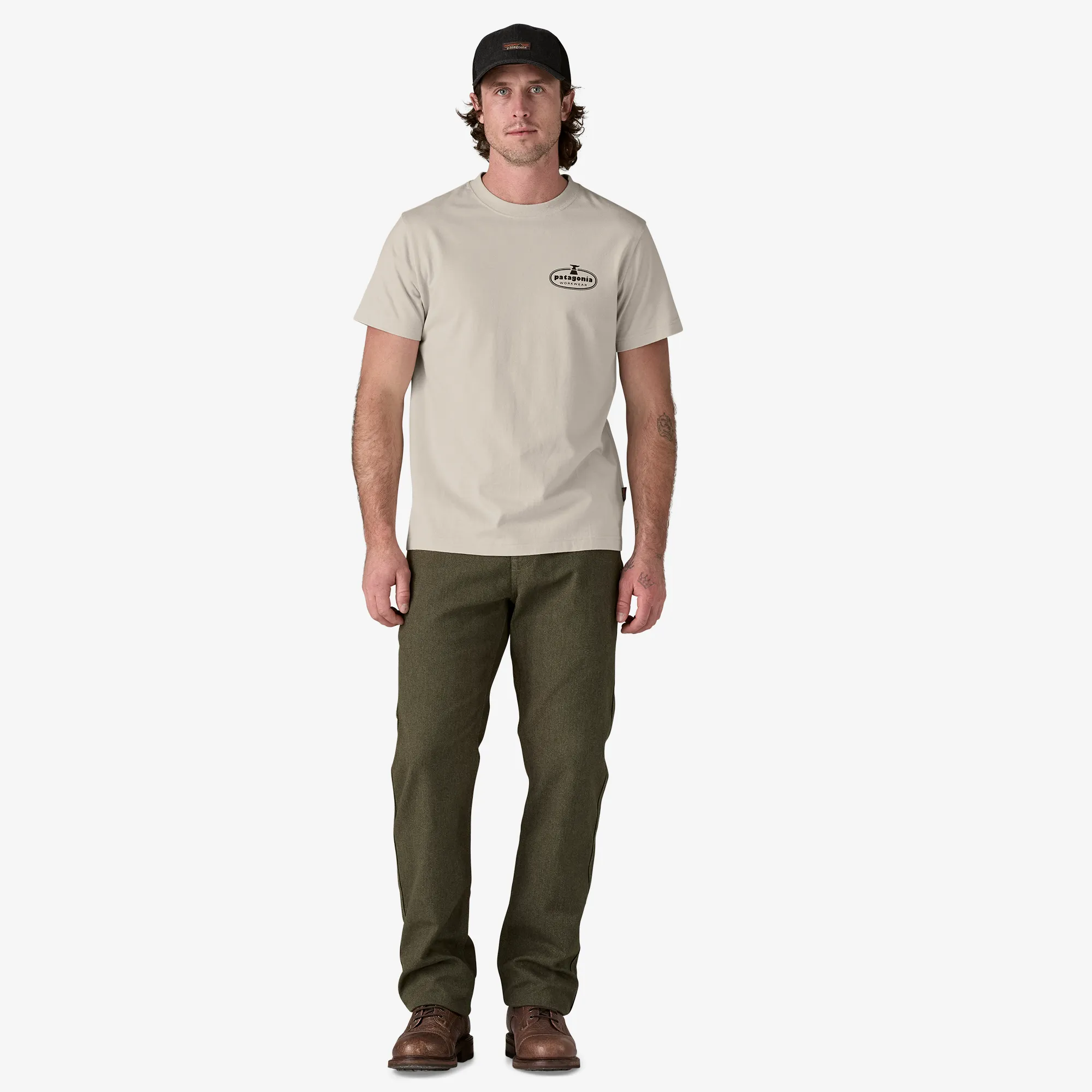Patagonia Damen T-Shirts Foundation Arbeits-T-Shirt