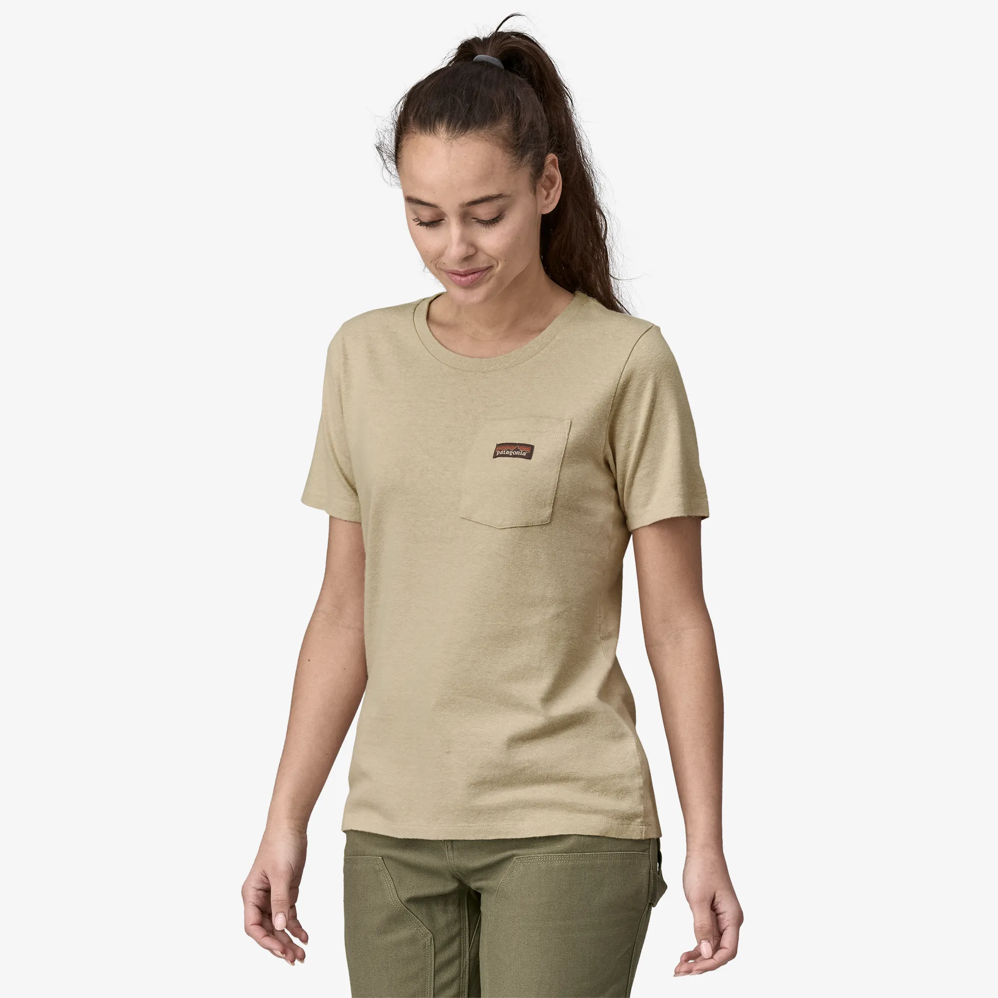 Patagonia Damen T-Shirts Frauen Arbeitspocket Shirt