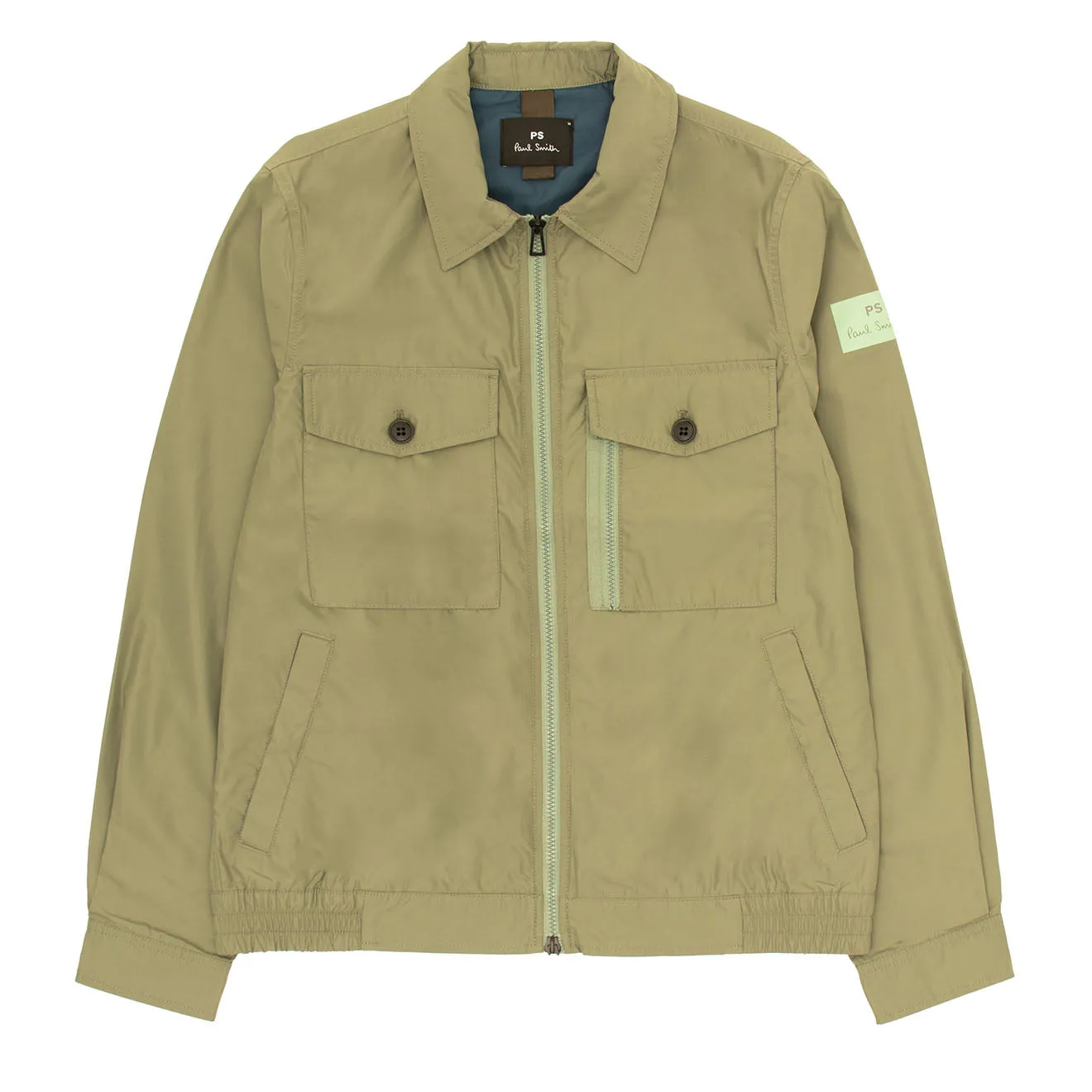 Paul Smith Smart Blouson Hell Graugrün