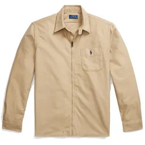 Polo Ralph Lauren Garment-Dyed Oxford Überhemd Surrey Tan