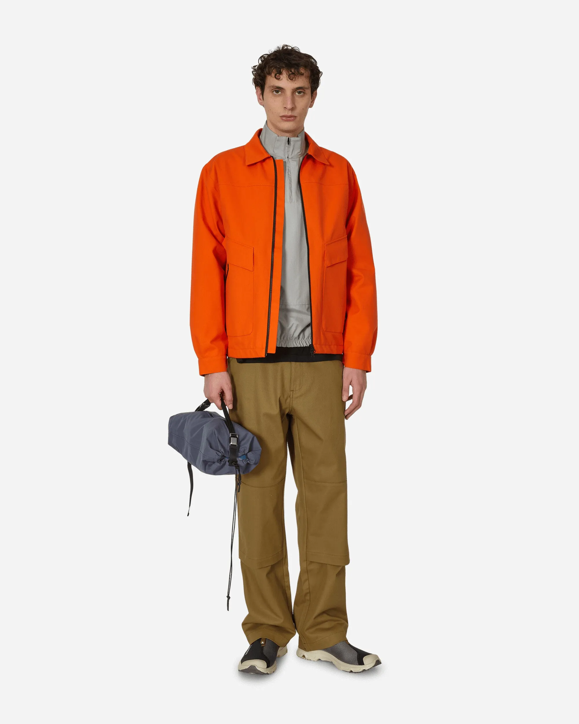Popelin Anorak Hellgrau