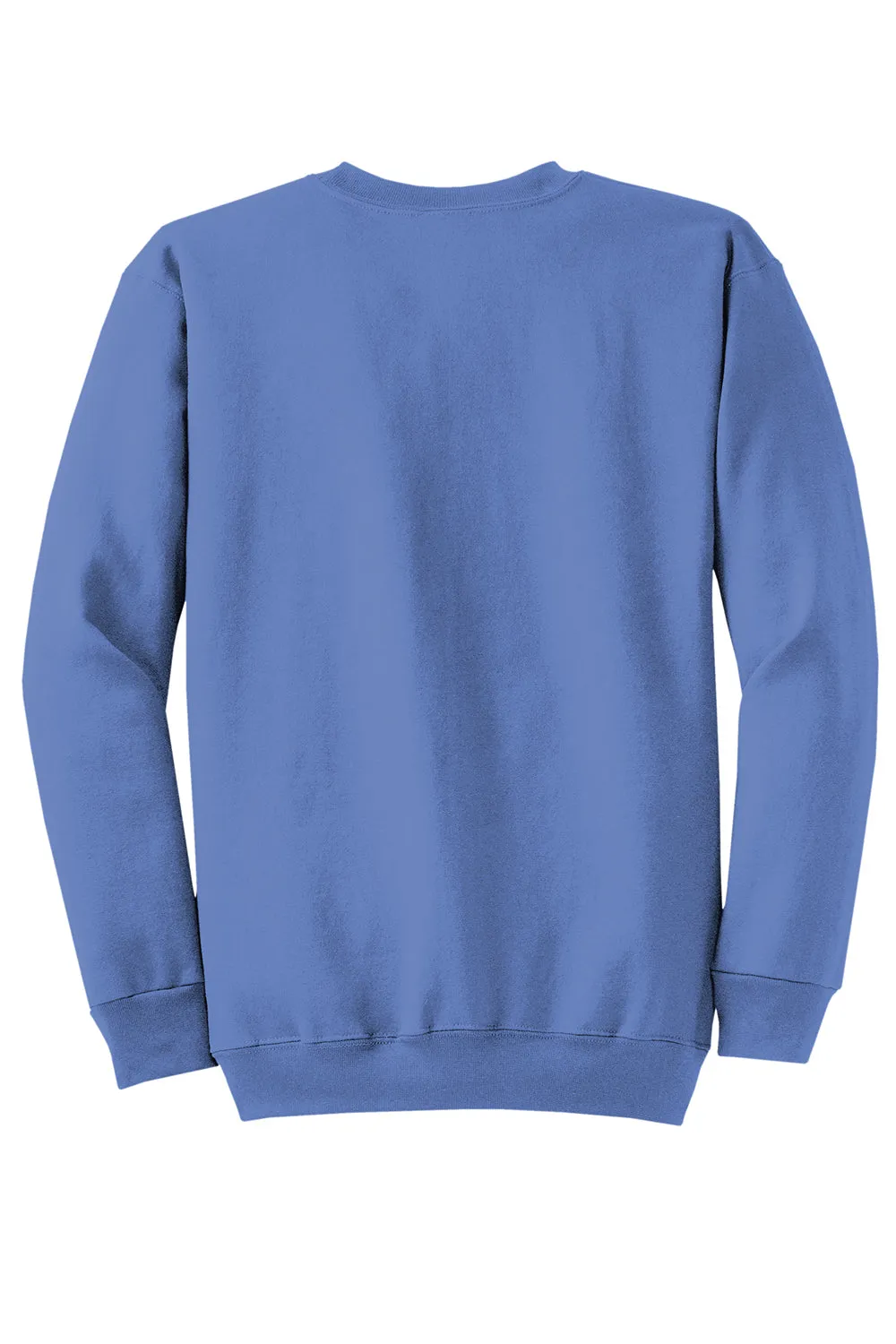 Port & Company Herren Core Pill Resistant Fleece Crewneck Sweatshirt - Carolina Blau