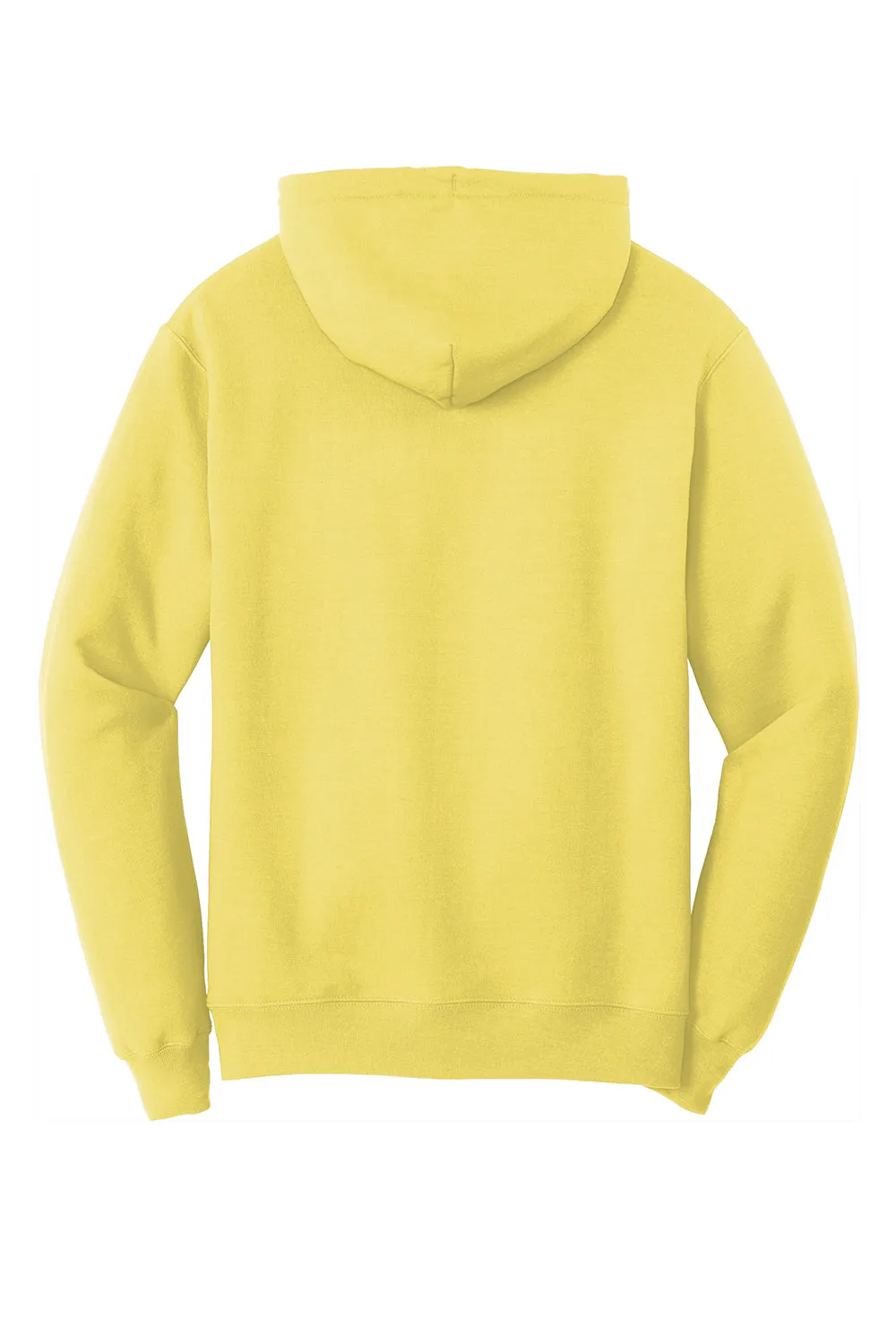 Port & Company Herren Core Pill Resistant Fleece Kapuzenpullover Hoodie mit Beuteltasche - Gelb