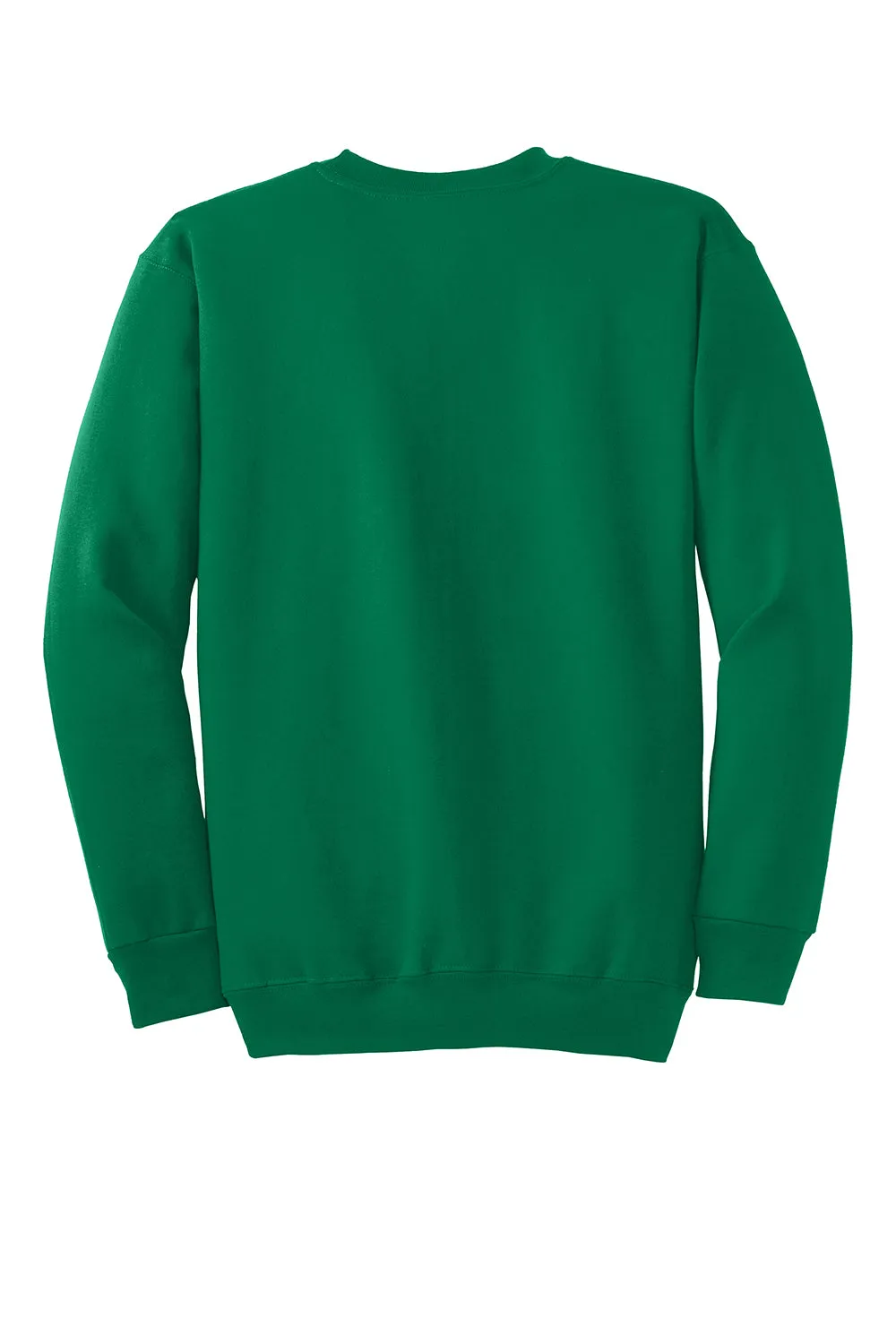Port & Company Herren Essential Pill Resistant Fleece Crewneck Sweatshirt - Kelly Grün