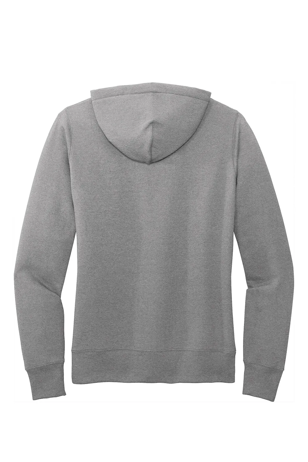 Port & Company Damen Core Fleece Kapuzenpullover Hoodie mit Kangaroo-Tasche - Heather Grey