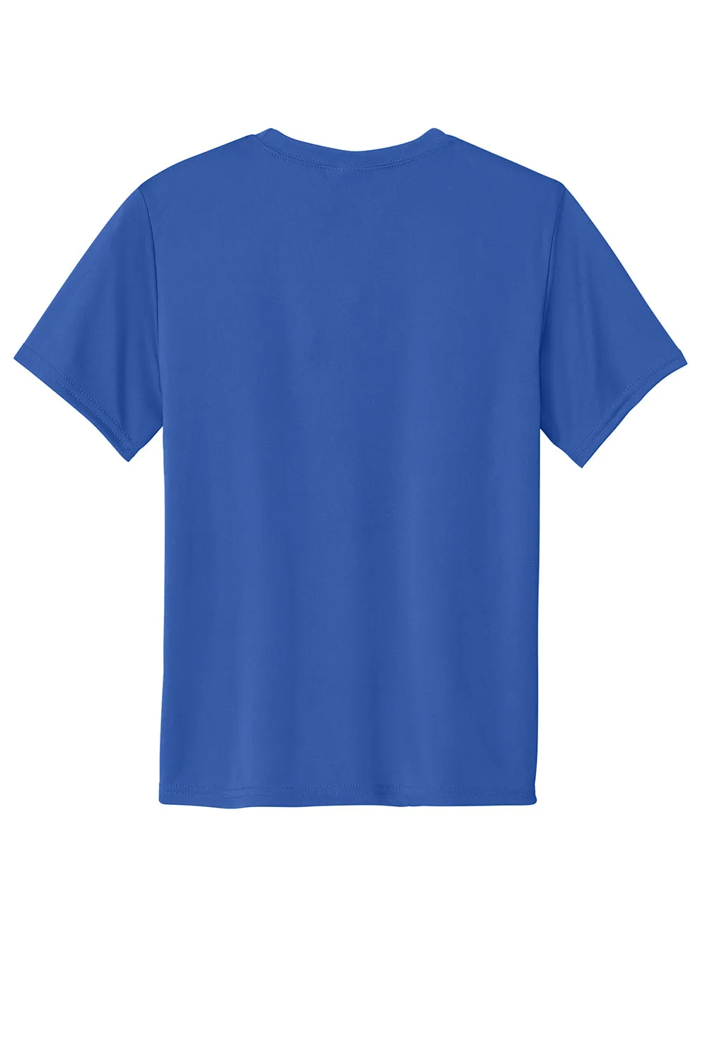 Port & Company Youth Dry Zone Performance Feuchtigkeitstransportierendes Kurzarm-Crewneck-T-Shirt - Königsblau