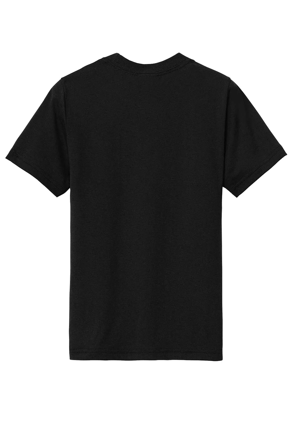 Port & Company Jugend Kurzarm Rundhals T-Shirt - Schwarz