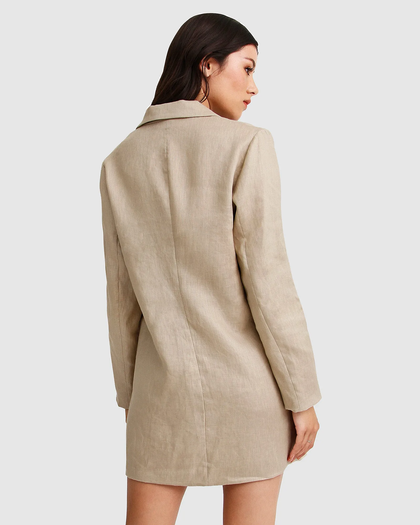 Prinzessin Anna Blazer Kleid - Sand