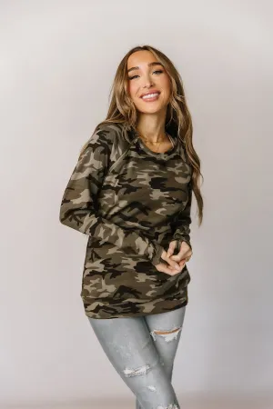 Pullover Sweatshirt - Perspektive Seitlicher Reißverschluss