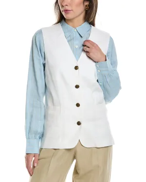 rag & bone Charlotte Leinen-Mix-Weste