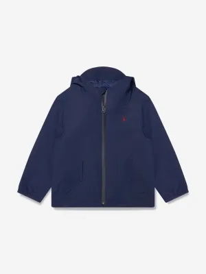 Ralph Lauren Jungen P-Layer wasserabweisende Jacke in Marineblau