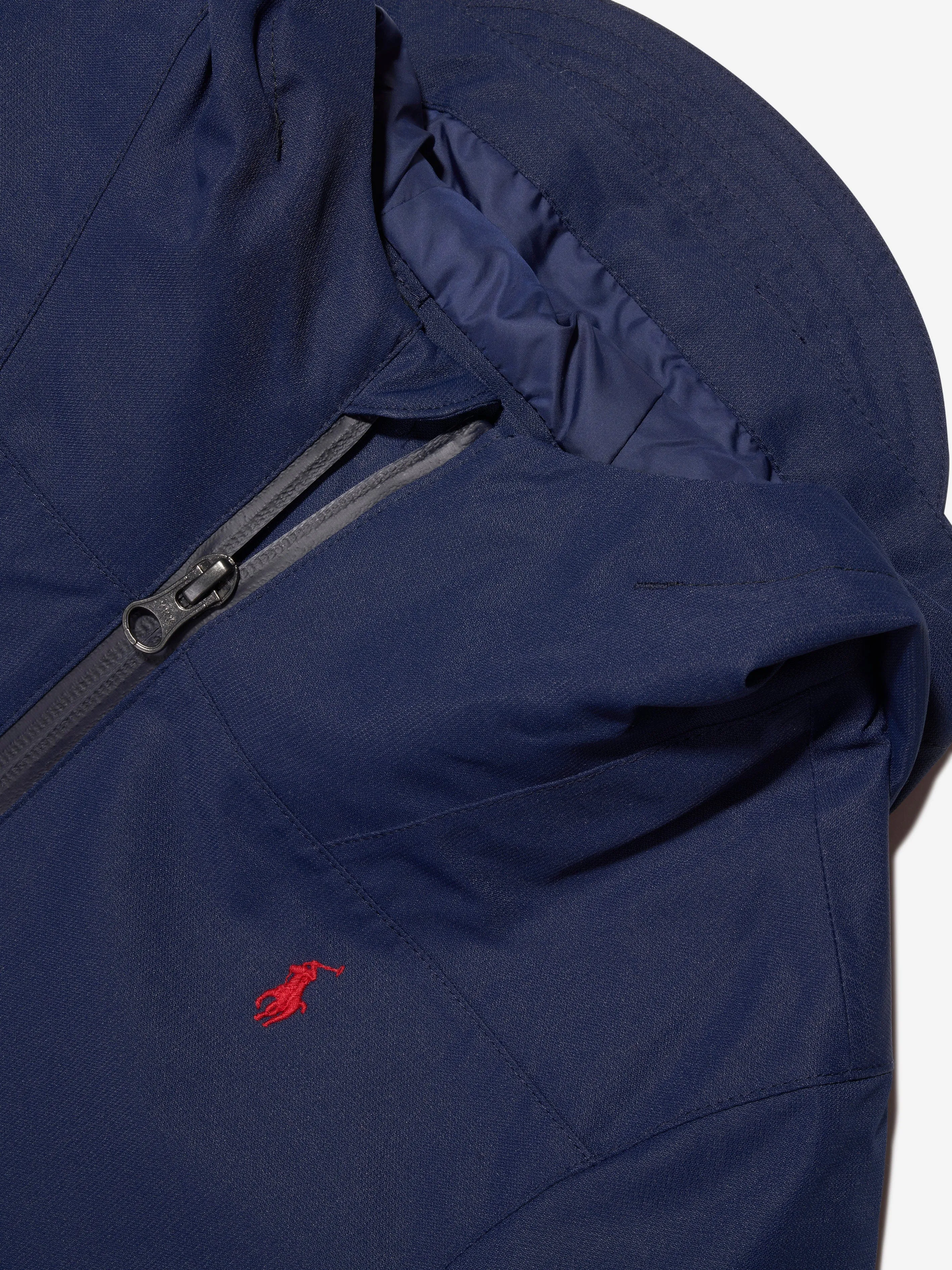 Ralph Lauren Jungen P-Layer wasserabweisende Jacke in Marineblau
