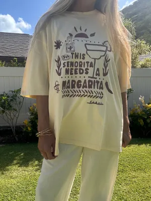 SABBI Das Margie Übergroßes T-Shirt - Latte