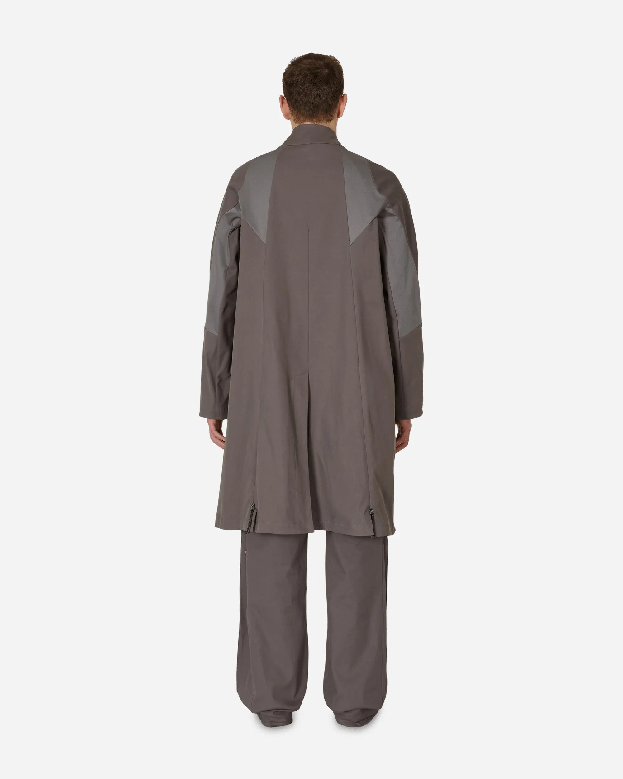 Geteilter Trenchcoat Grau
