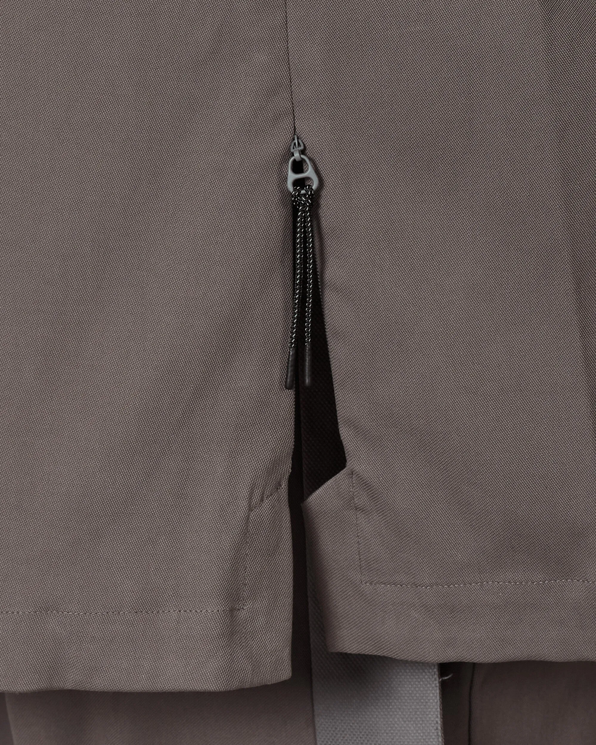 Geteilter Trenchcoat Grau