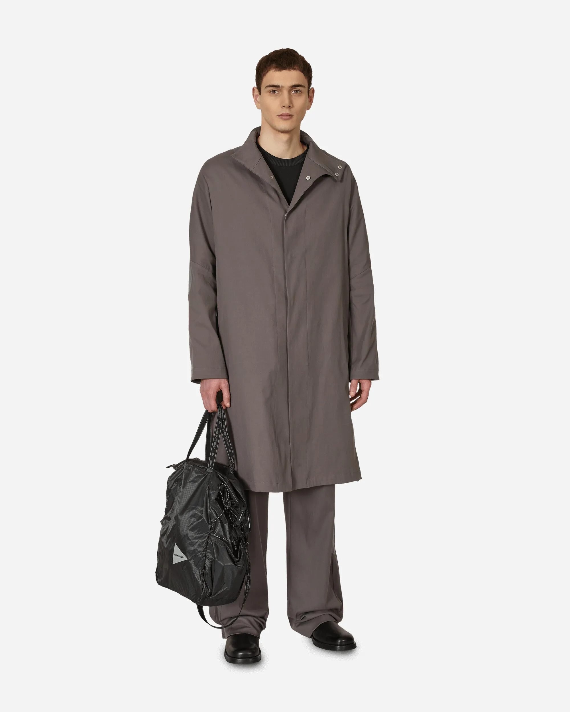 Geteilter Trenchcoat Grau